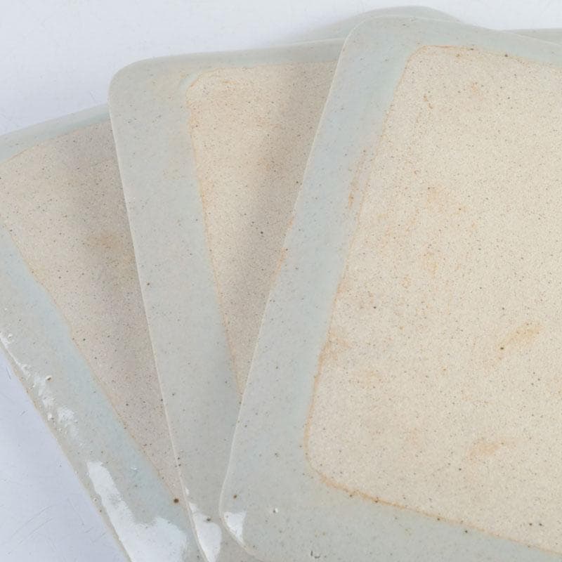 和食器 茶懐石 幸兵衛窯 絵変四方皿 銘々皿 五客 共箱