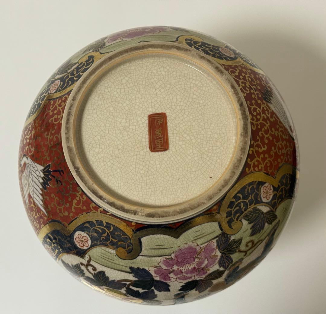 伊萬里　花器 花入 飾壺 壷 骨董品 古伊万里焼