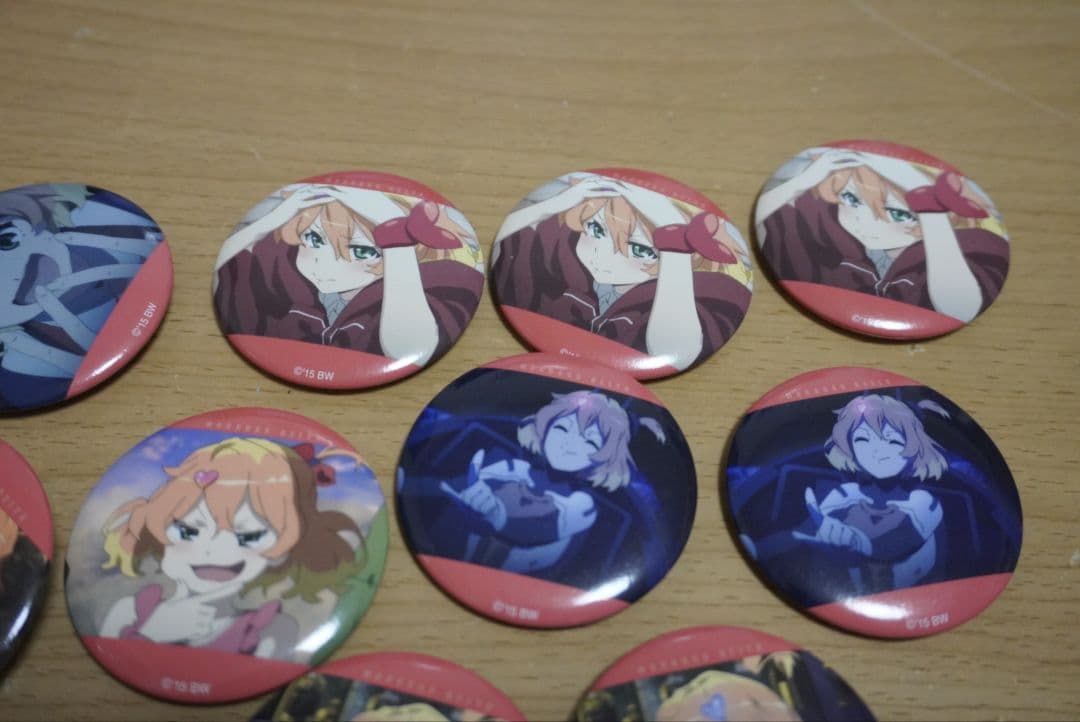 フレイア・ヴィオン 缶バッジセット　マクロスデルタ　24個　キャラバッジ