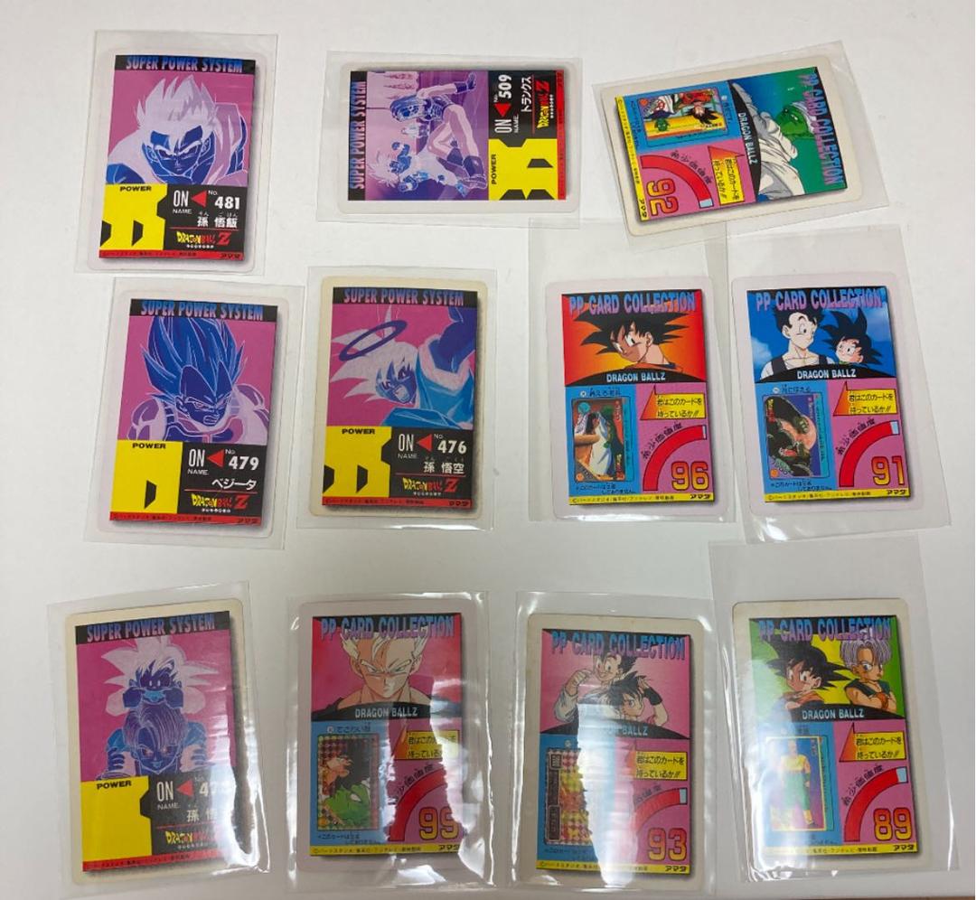 ドラゴンボールz PPカード part 22 23 11枚