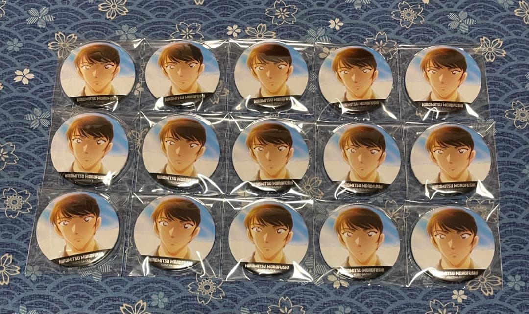 名探偵コナン 隻眼の残像 場面写 カバー付き缶バッジvol.3 諸伏