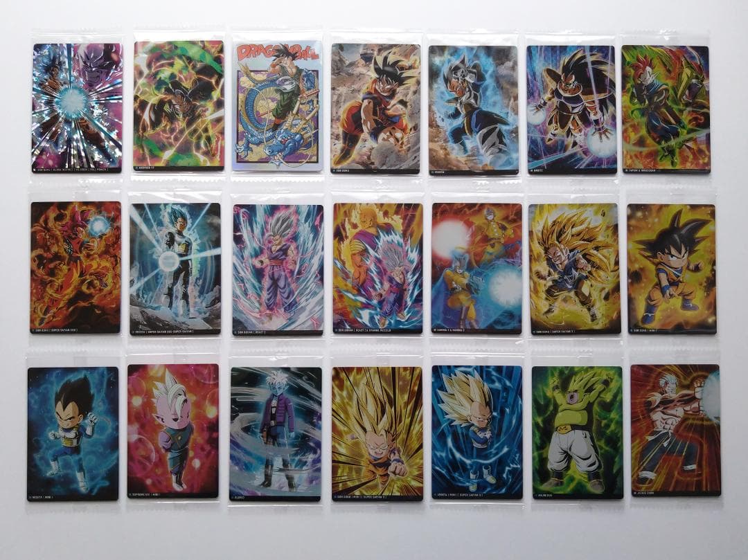 透明袋未開封 ドラゴンボール イタジャガ Vol.3～6シリーズ カード 21