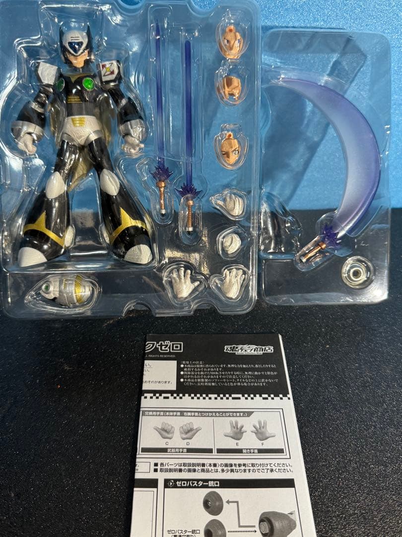 ROCKMAN X BLACK ZERO フィギュア　ロックマンX ブラックゼロ