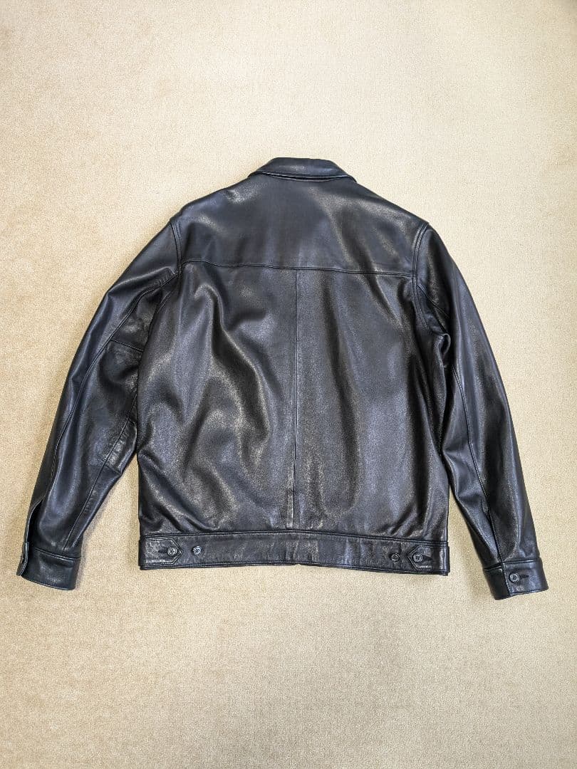 正月セール】90s ラルフローレン ポニー無し レザージャケット S