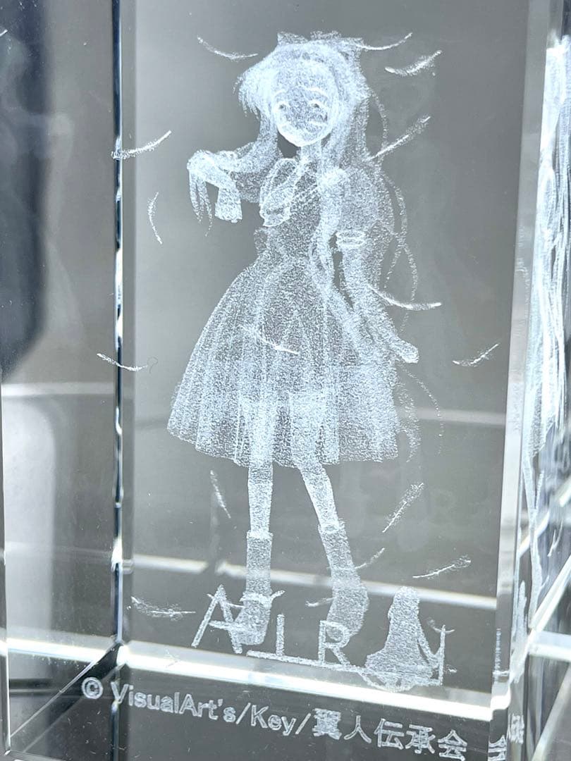 AIR クリスタルガラス・オブジェ 神尾観鈴 Key - メルカリ