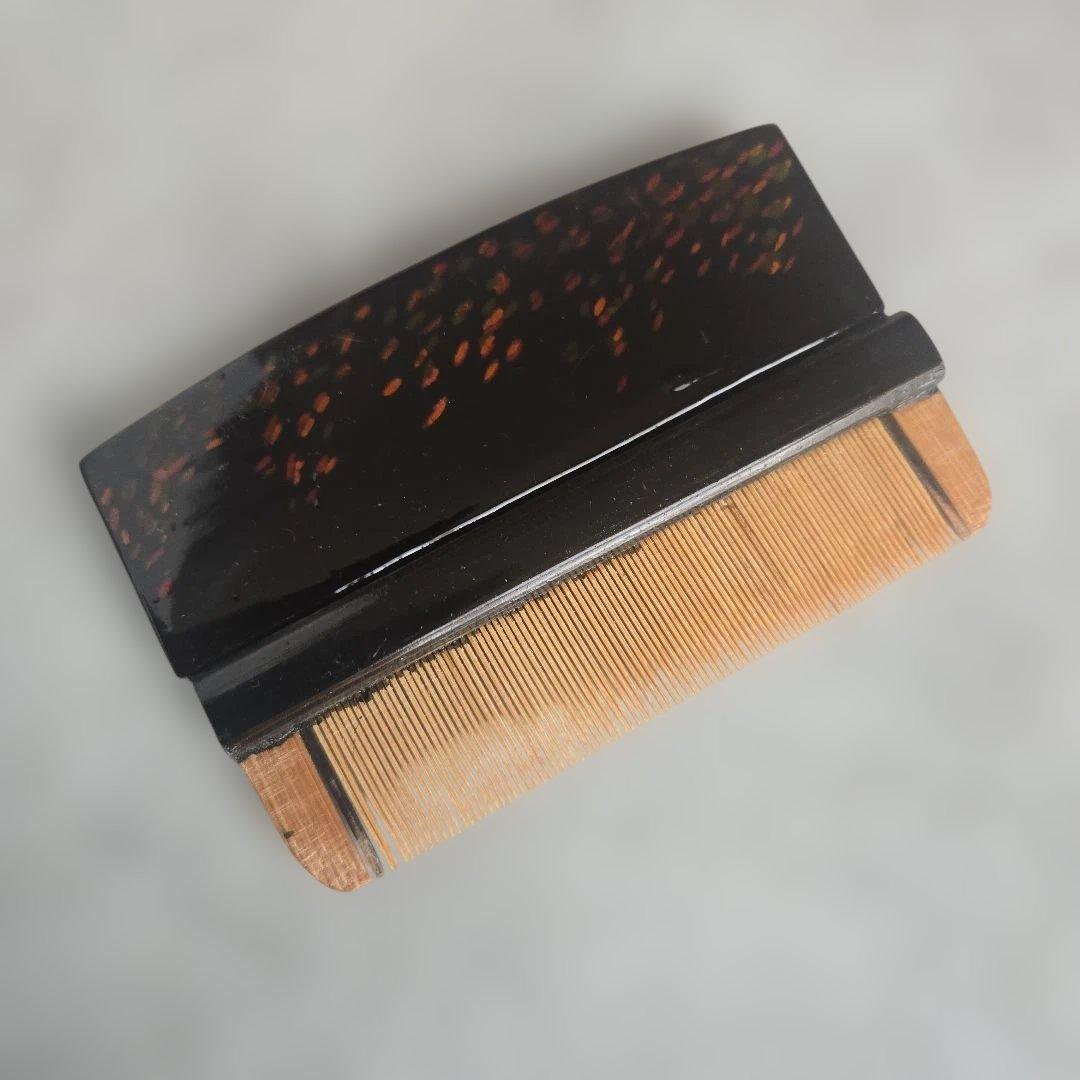 木曽 お六 みねばり櫛 柘植 つげ 櫛 くし H3 つげのくし 伝統工芸