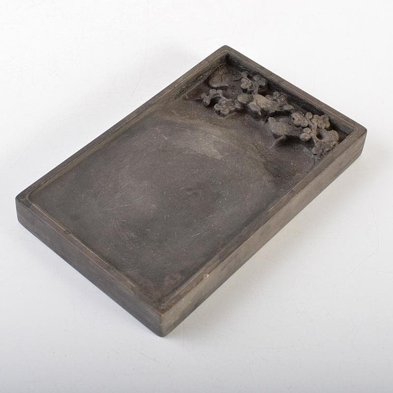 中国 書道具 梅鳥刻 端渓硯 唐木箱付 V 6634 - メルカリ