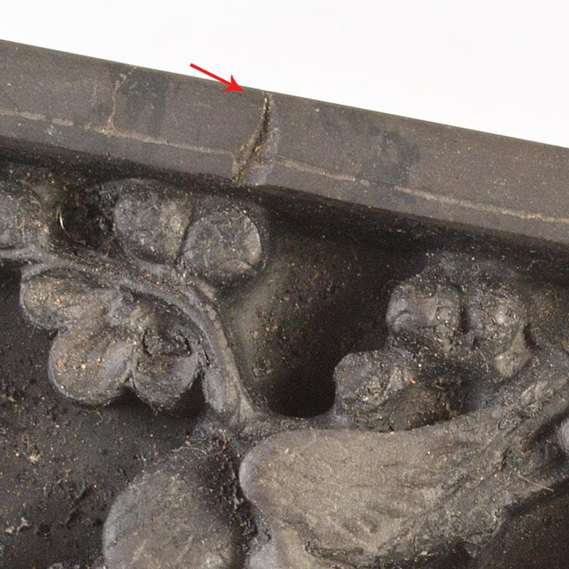 中国 書道具 梅鳥刻 端渓硯 唐木箱付 V 6634 - メルカリ