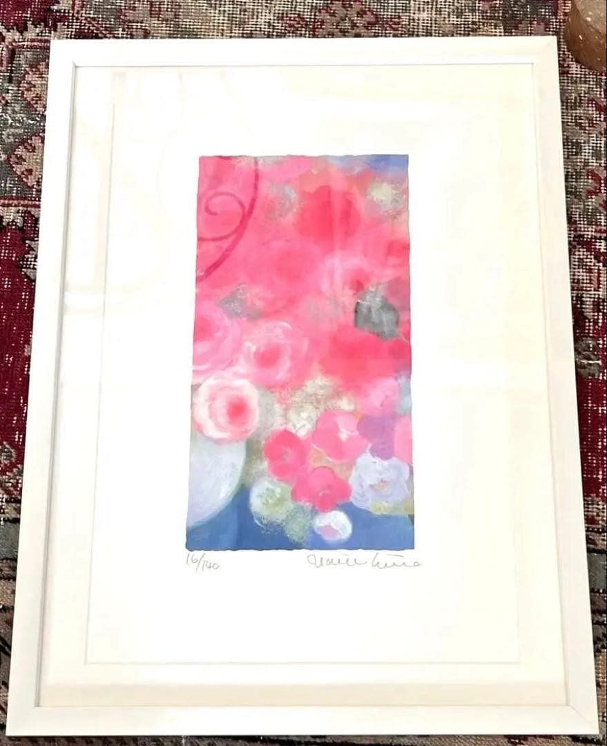 額入り版画 新品 ジニー・キム 直筆サイン、エディション番号、証明書