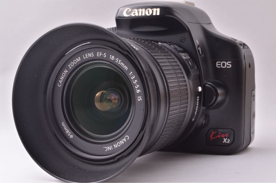 バッグ付き】Canon 一眼レフカメラ キャノン KissX2 デジイチ