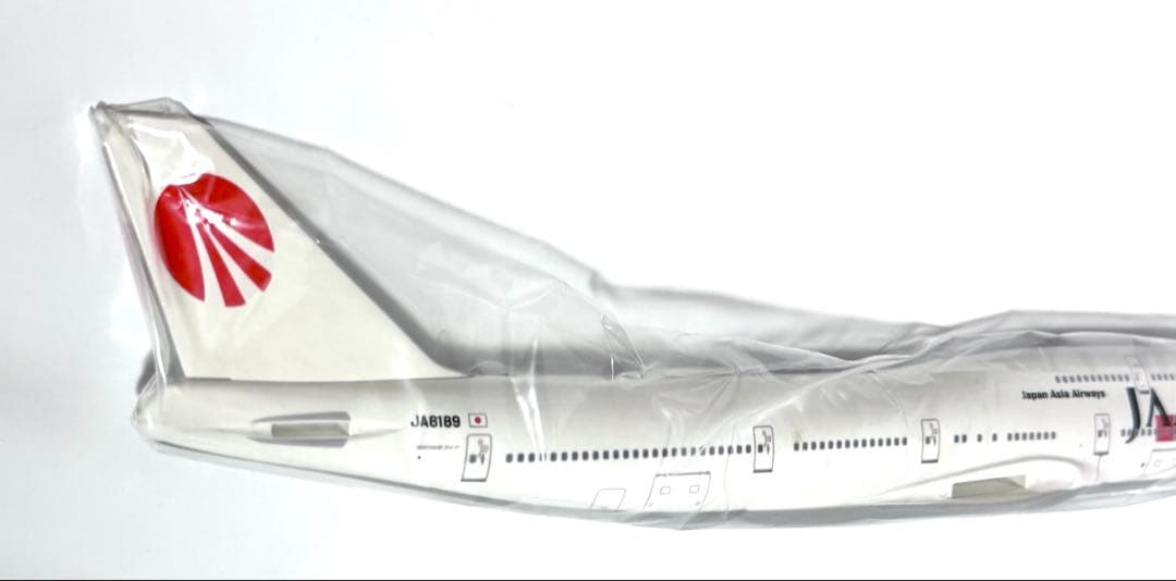 JALUX 1/200 B747-300 JAA 日本アジア航空 JA8189 1/250 B747-300 JAA 日本
