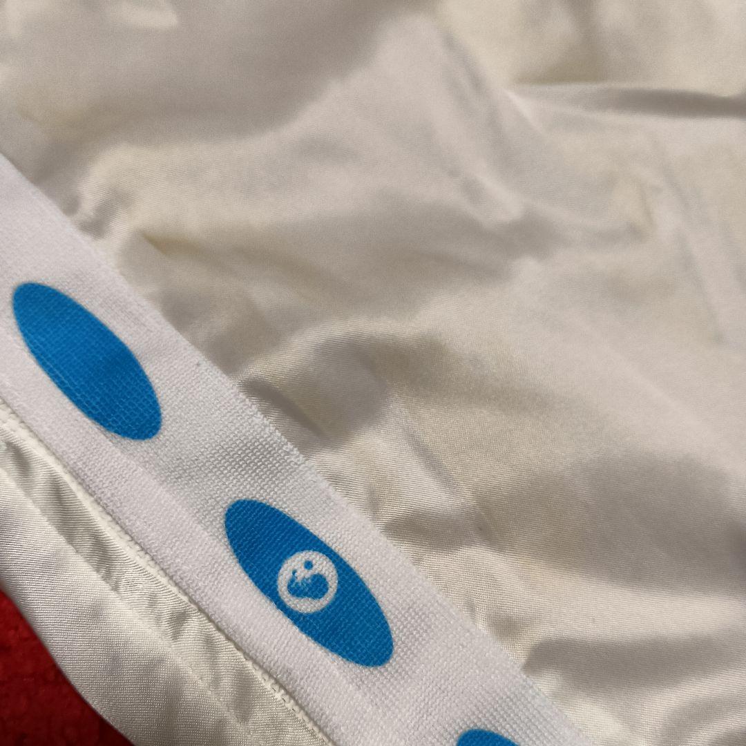 フェトウス　FOTUS　古着ヴィンテージ　　ホワイトサテン　スウェットパンツ