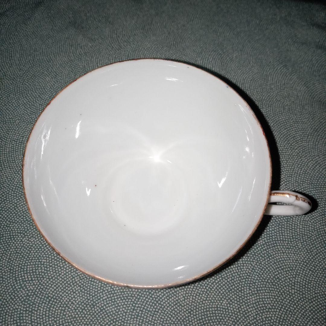 レトロ 九谷焼 カップ&ソーサー 旭山 - メルカリ