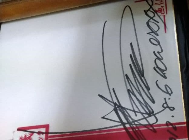 吉川晃司 25周年 デビュー日 直筆サイン - メルカリ 吉川晃司 直筆 サイン