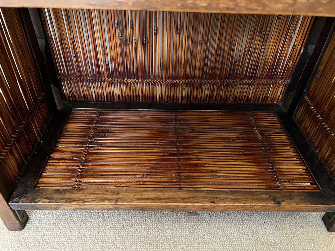 アジアンスタイル 竹製シェルフ 3段 ② バリ インドネシア 木 ラック