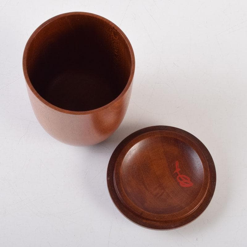 茶道具 永田友祐作 小壽 茶入 岡本樵雲書付 共箱 V 8730