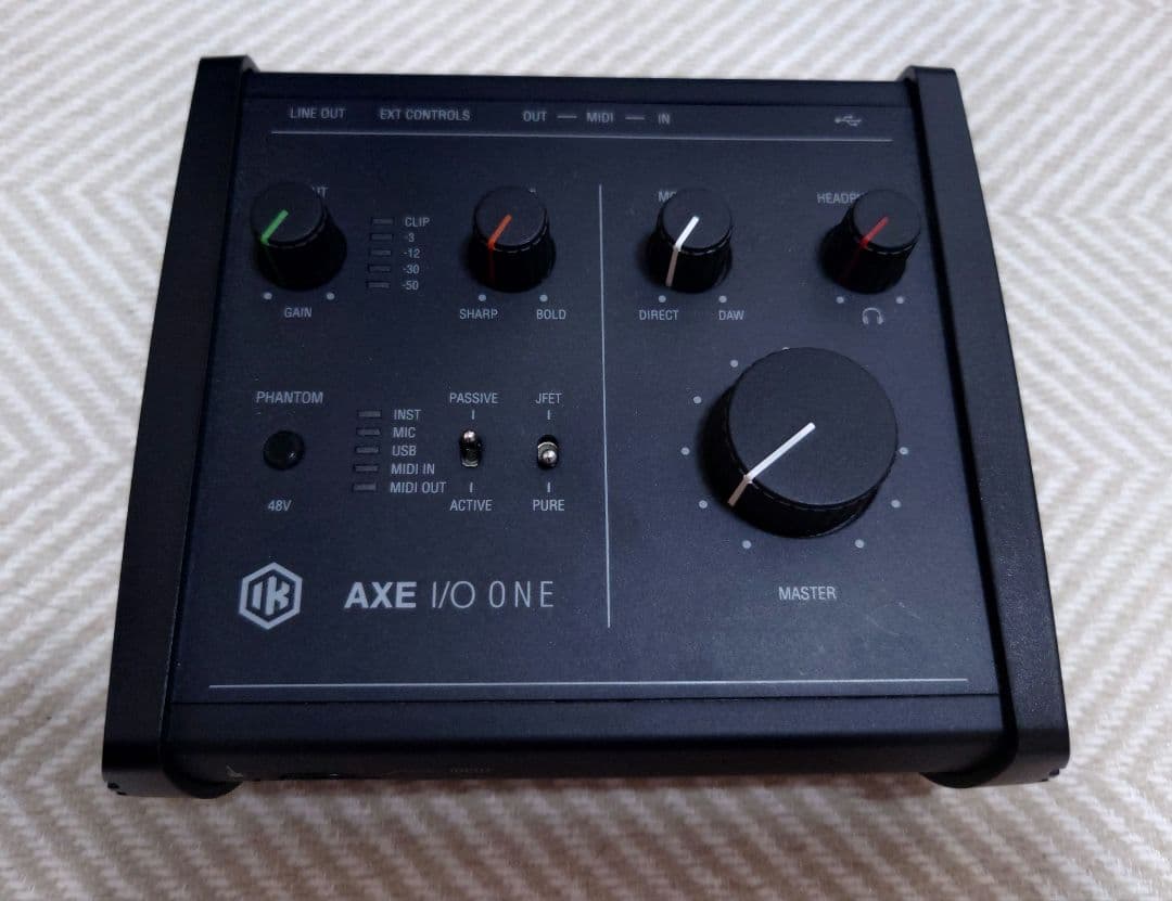 IK Multimedia AXE I/O One 製品登録解除済み