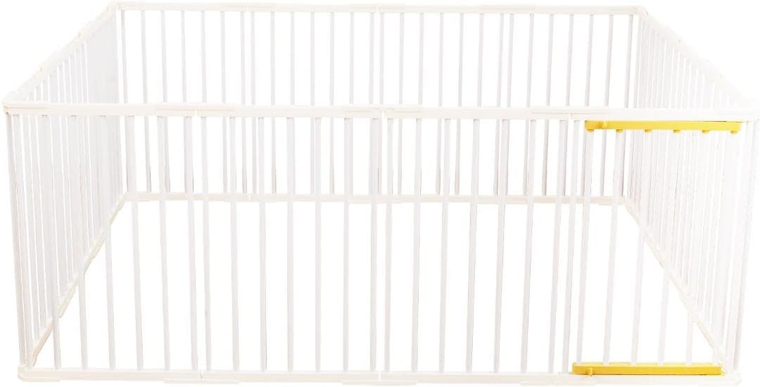 PETTOM ペットサークル サークルケージ (高さ70cm 白い14枚)