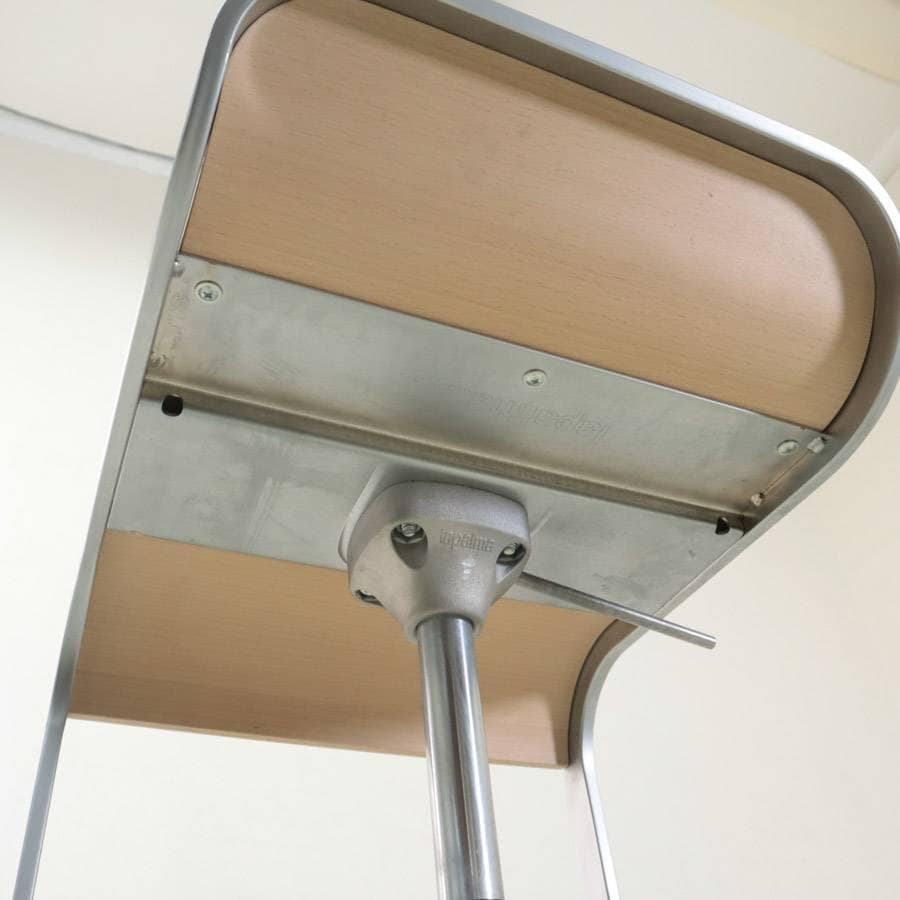 ラパルマ レム カウンタースツール ハイタイプ 板座 昇降式 AZUMI G