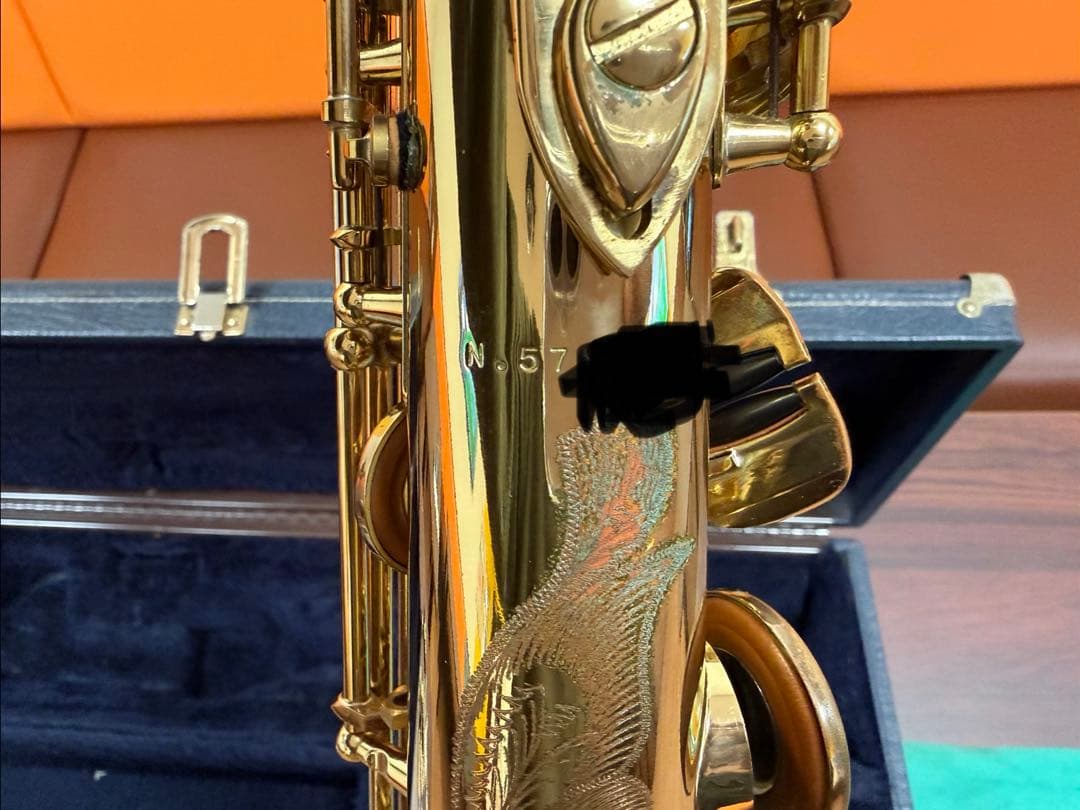 セルマー　ソプラノサックスシリーズ3 （GL）中古スターリングシルバーネック付き