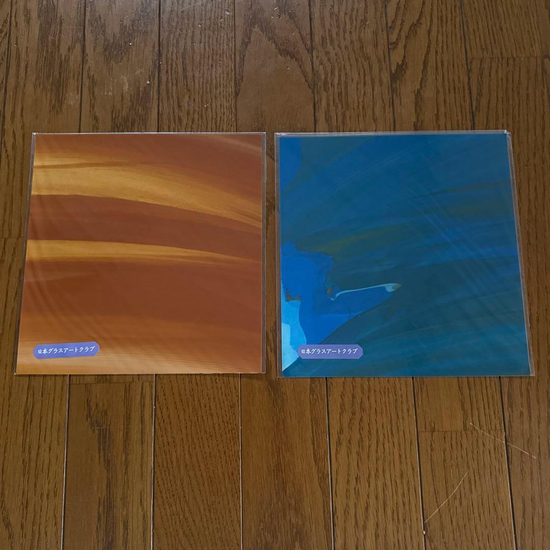 ⭐️新品⭐️グラスアートフィルム10枚セット　（限定&カタログ販売中）