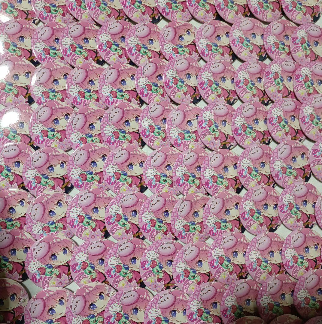 ねこちゃ　すとぷり　さとみ　缶バッチ　2021　summer デフォ