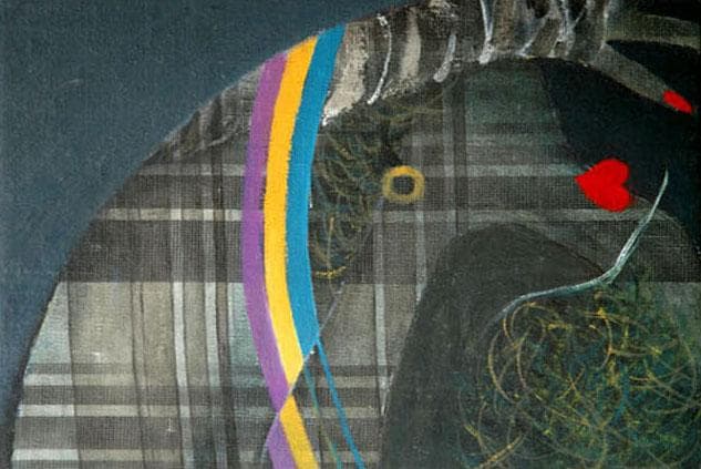 メルカリ 絵画　絵　 額付き ( 銀) 油絵　F4-052413 　愛しい女たち