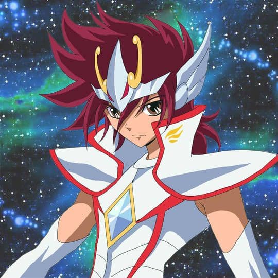 聖闘士星矢 Ω ペガサス光牙 クロストーンペンダント 水晶 プレバン