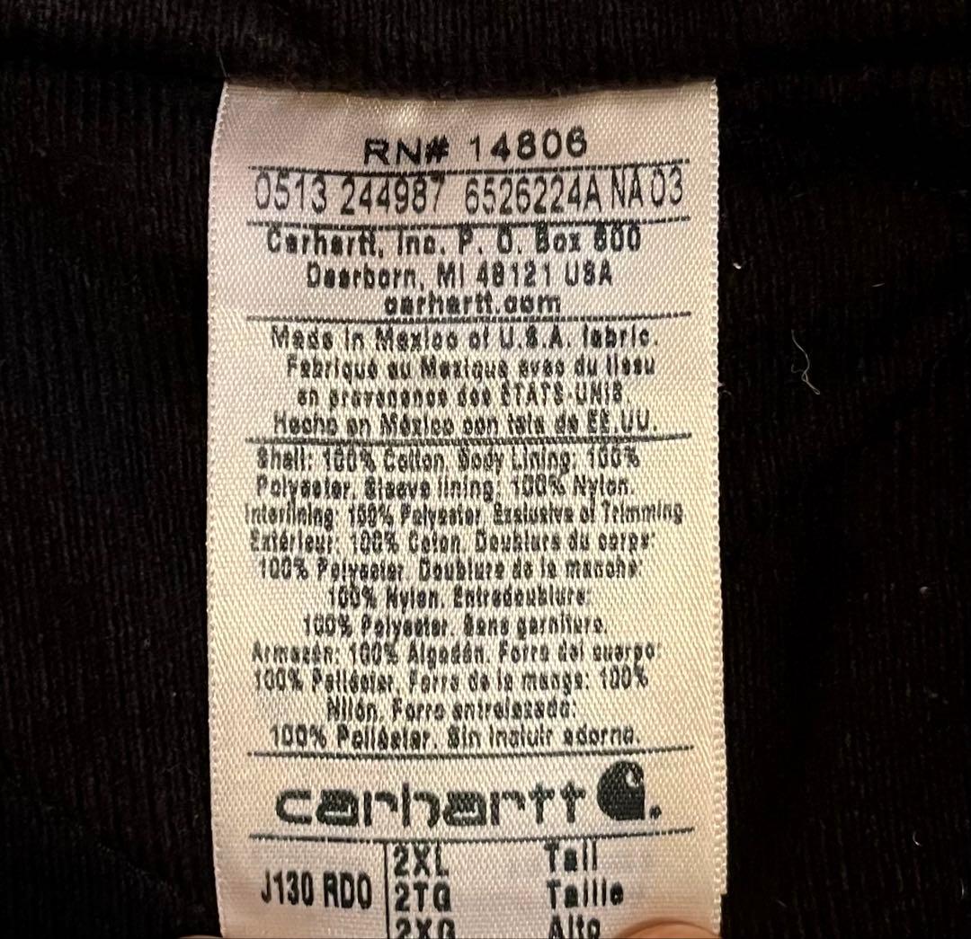 ヴィンテージ　Carhartt アクティブジャケット