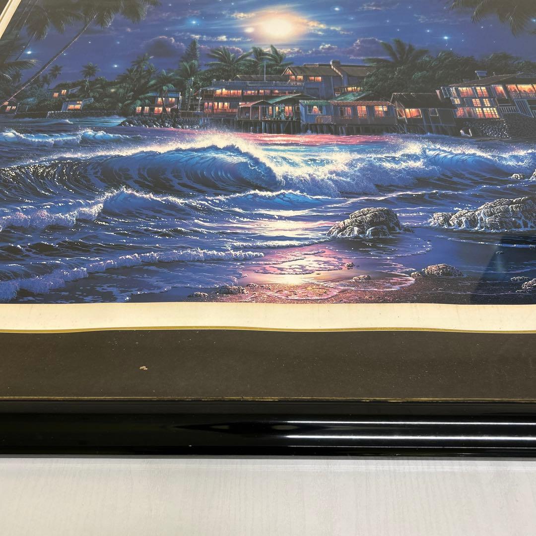 真作 C.R.Lassen ラッセン ラハイナスターライトⅡ ミクスドメディア