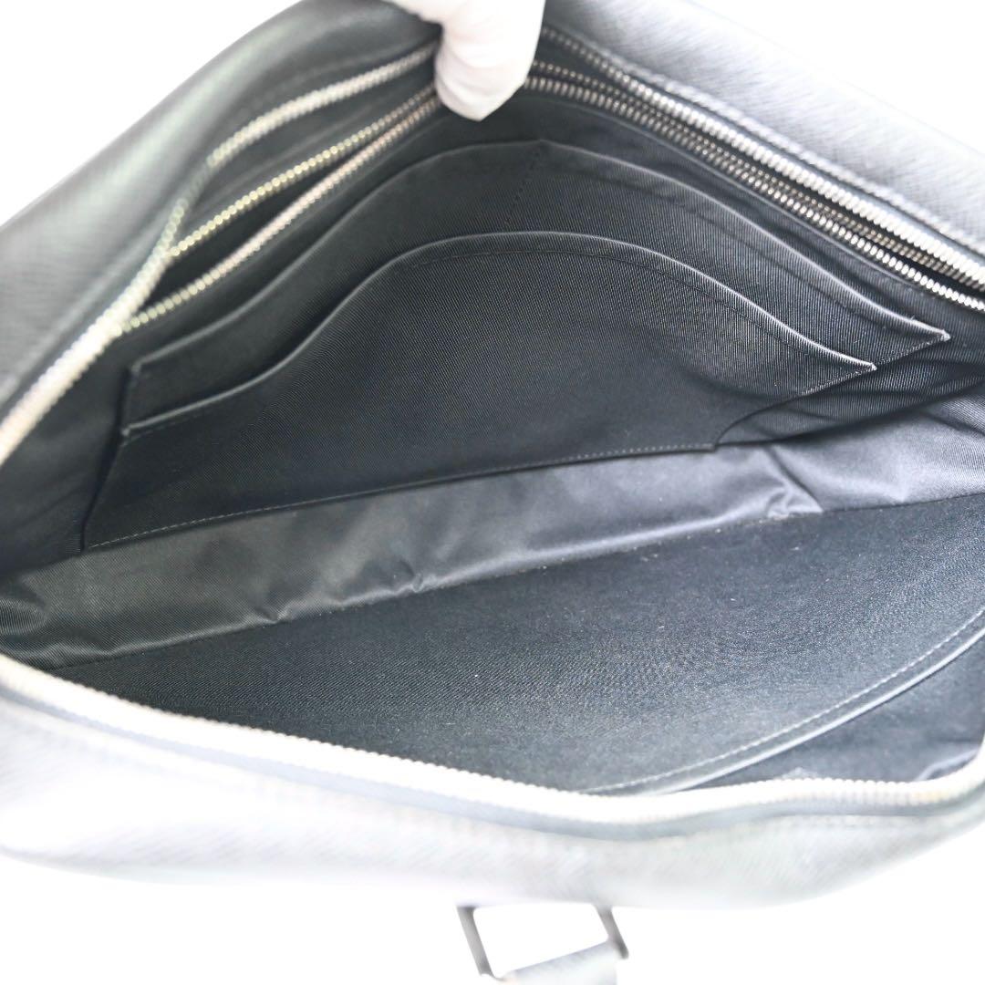 【美品】ルイヴィトン タイガ ビジネスバッグ ブラック トート ハンドバッグ