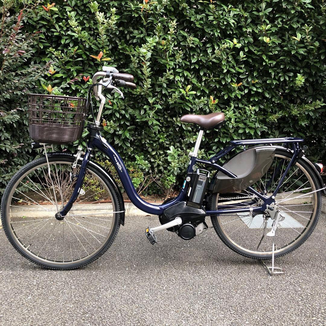 【美品】YAMAHA PAS With 26インチ 2022年モデル