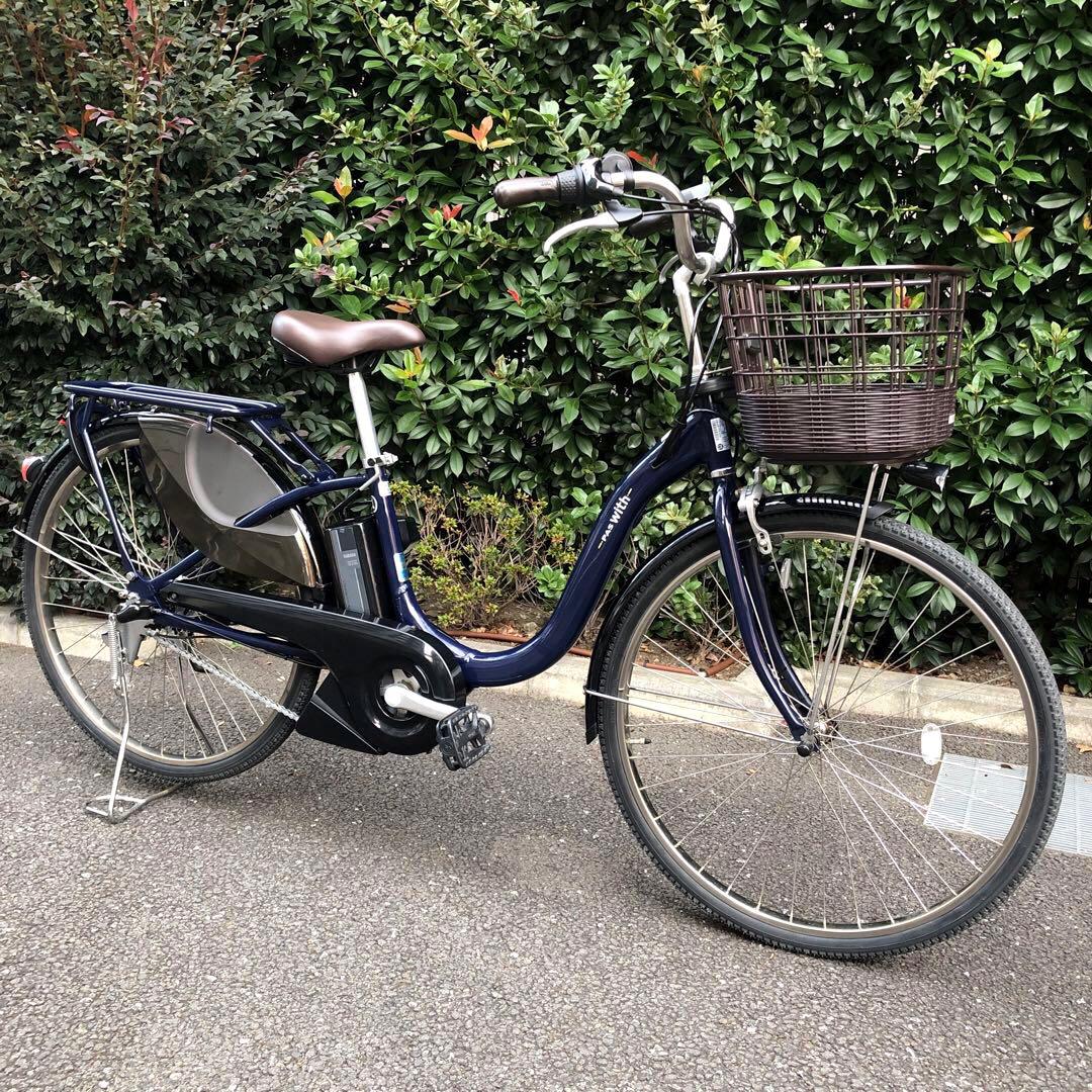 【美品】YAMAHA PAS With 26インチ 2022年モデル