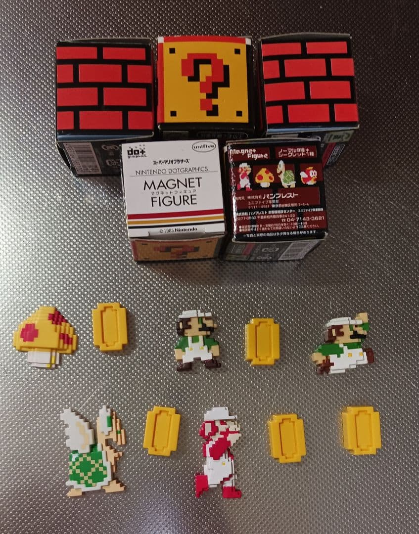 スーパーマリオブラザーズ ステージフィギュア マグネットフィギュア