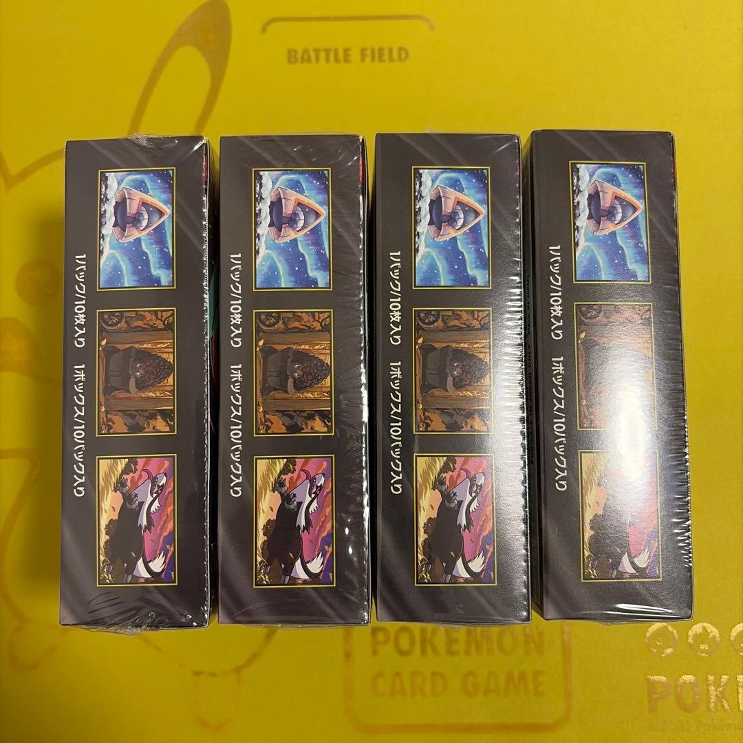 ポケモンカード　mega ドリームex シュリンク付き　4 BOX