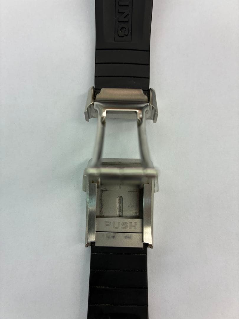 Breitling ラバーベルト18-20 ブラック　Dバックル