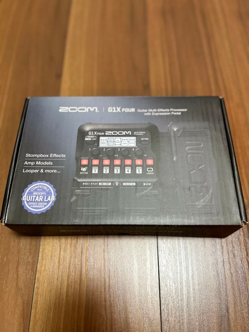 値下げしました！ZOOM G1X FOUR マルチエフェクター