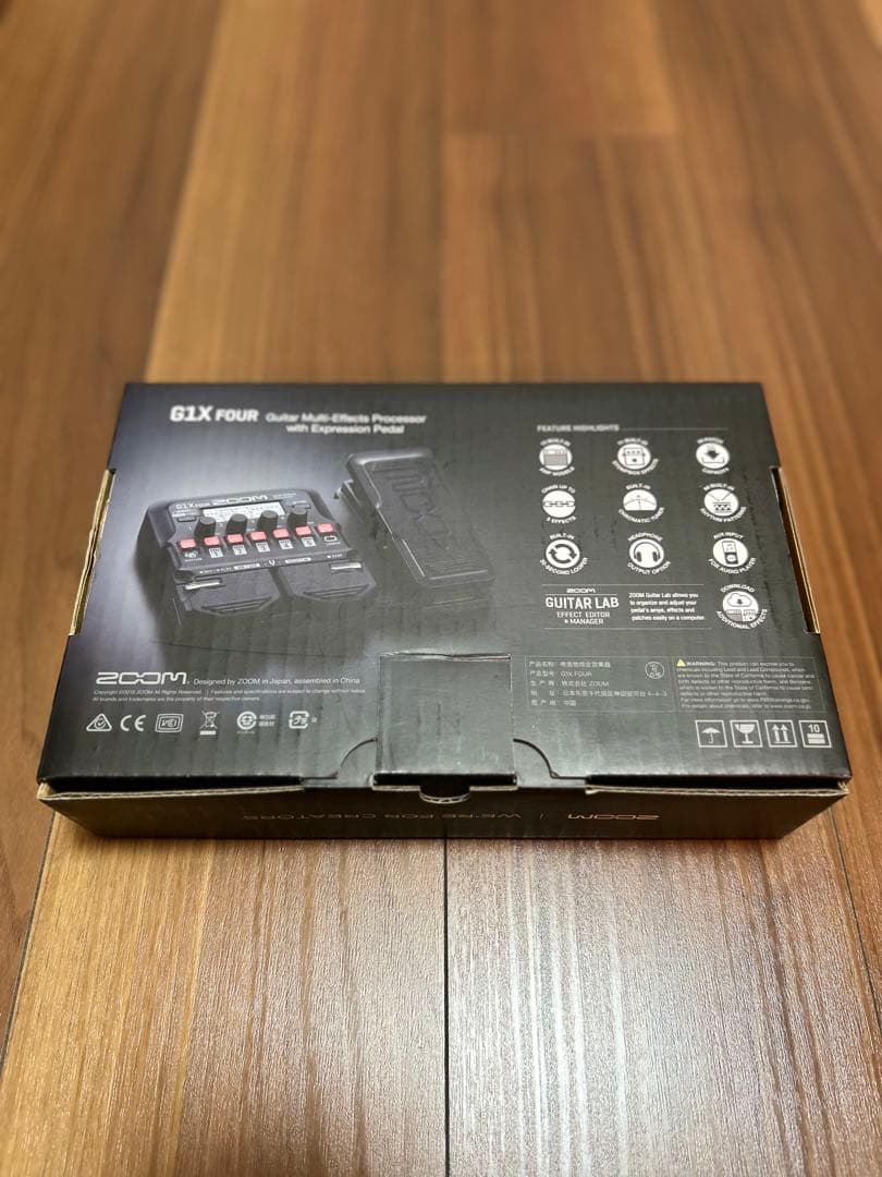 値下げしました！ZOOM G1X FOUR マルチエフェクター