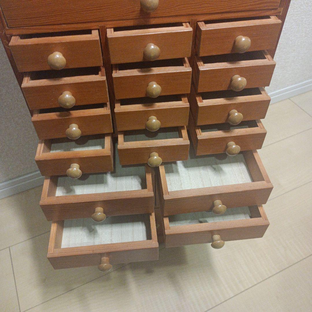 楽天市場】薬箪笥の通販 薬棚 薬箪笥 小引き出し 昭和レトロ 当時物