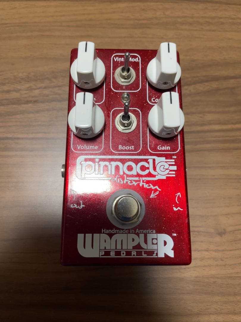 Wampler Pinnacle Distortion ギターエフェクター