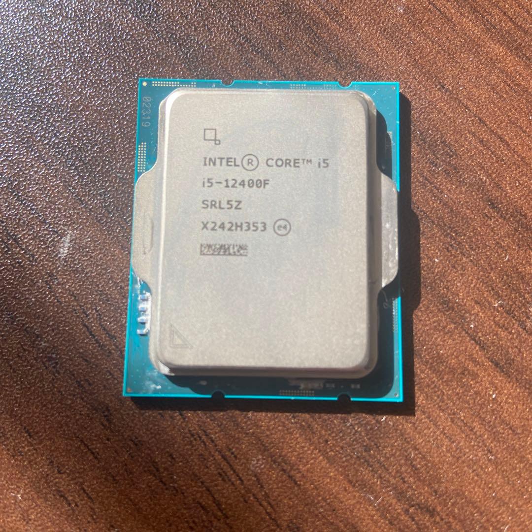 Intel Core i5-12400F 中古 動作品 CPU 本体のみ Intel Core i5 12400F