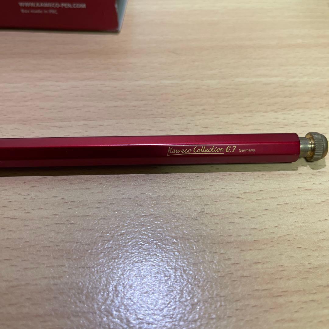 カヴェコスペシャル　レッド0.7mmシャープペンシル