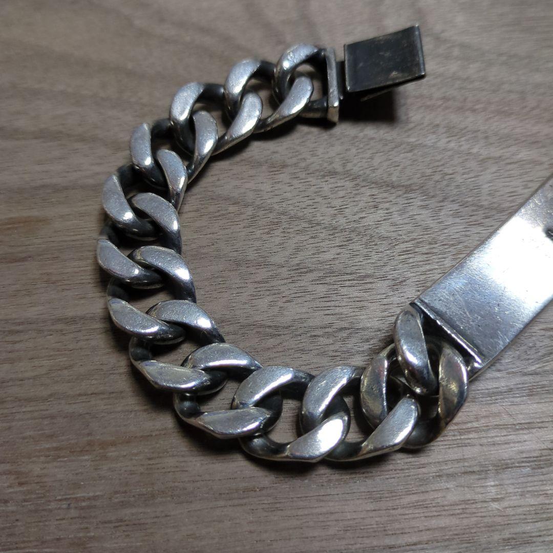 重量級 シルバーブレスレット