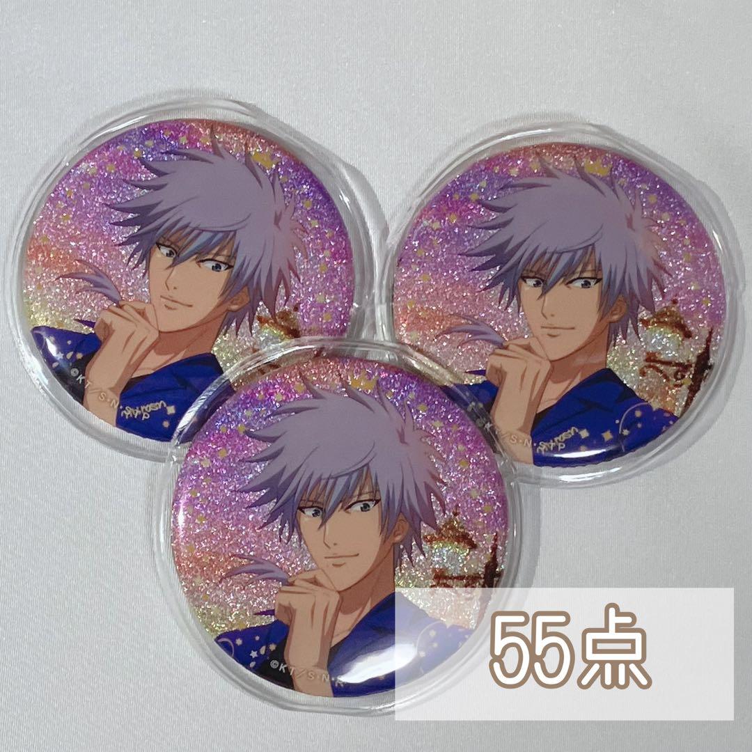 新テニスの王子様【仁王雅治】缶バッジ5点（くつコレ、テニラビ） 新