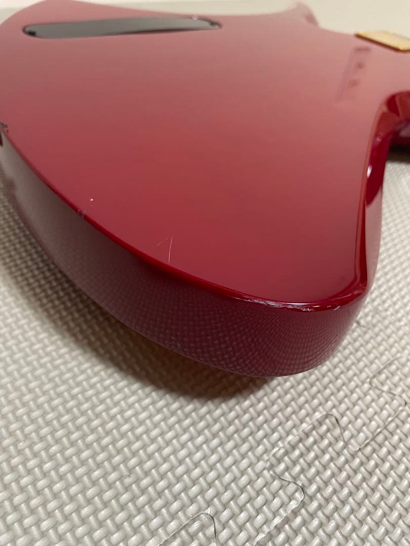 TARGET ギター レッド/オレンジグラデーション　hide モッキンバード