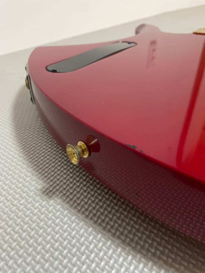 TARGET ギター レッド/オレンジグラデーション　hide モッキンバード