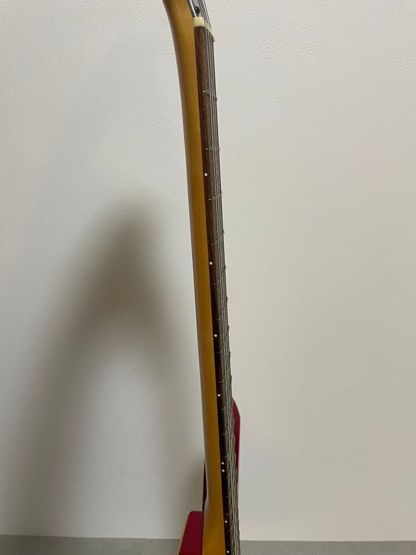 TARGET ギター レッド/オレンジグラデーション　hide モッキンバード