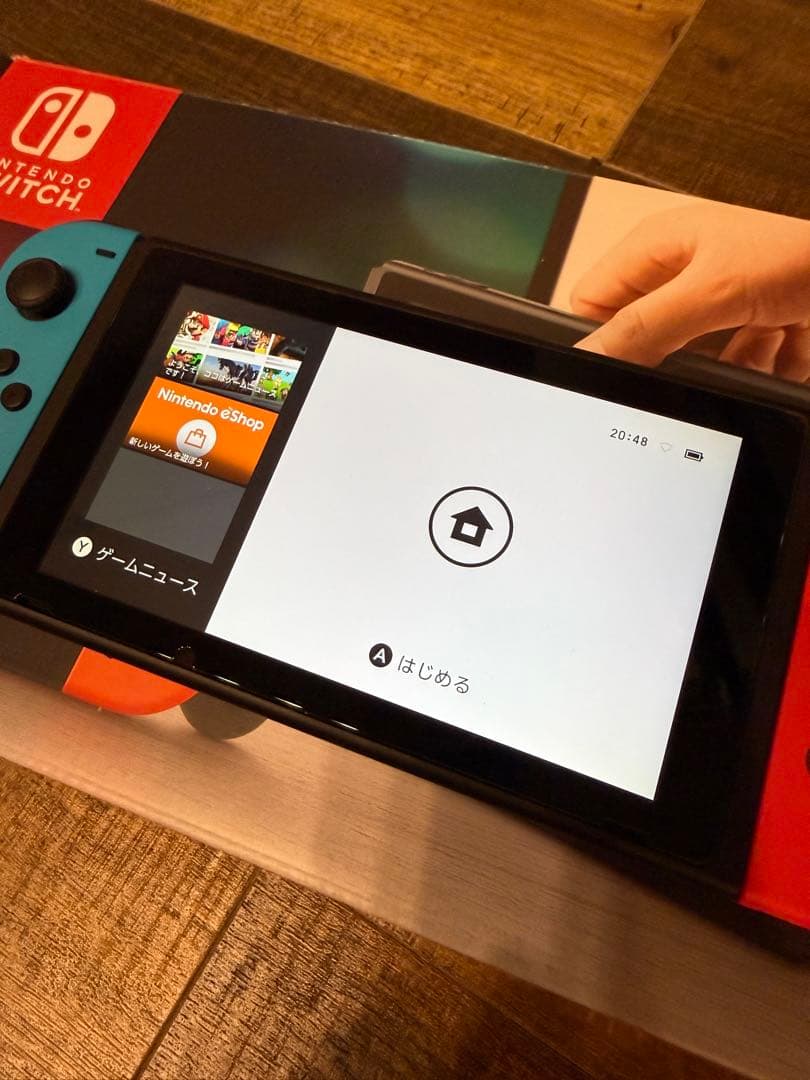 Nintendo Switch ネオンブルー/ネオンレッド 本体　完品おまけ付き