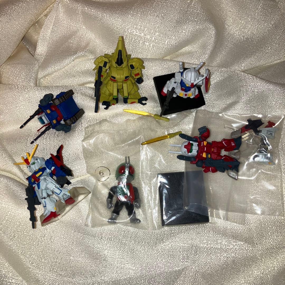 仮面ライダー　コンバージ　フィギュア　ガンダム　ゼータガンダム　など 仮面ライダー コンバージ フィギュア ガンダム セット 仮面ライダー