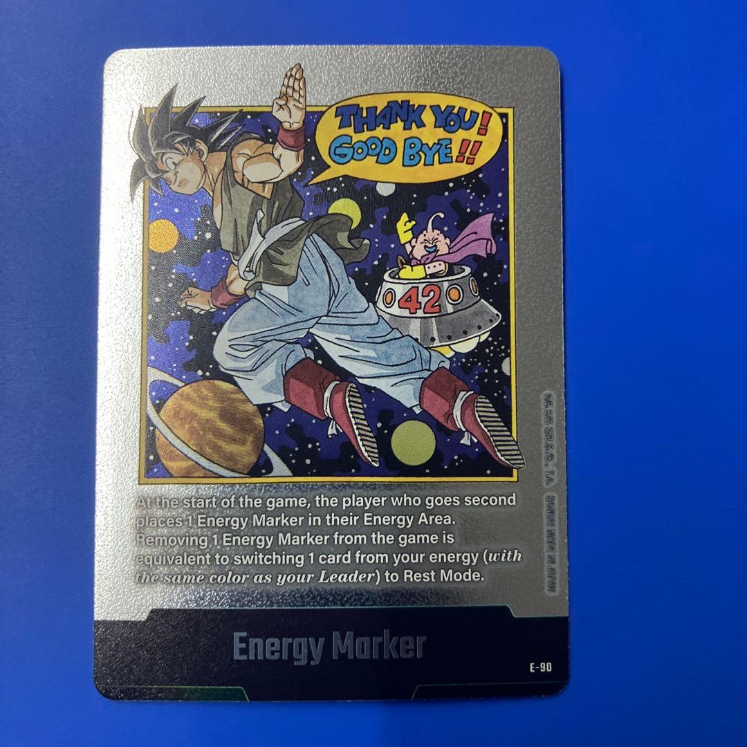ドラゴンボール超 英語版 エナジーマーカー E-90 銀 42巻 - メルカリ